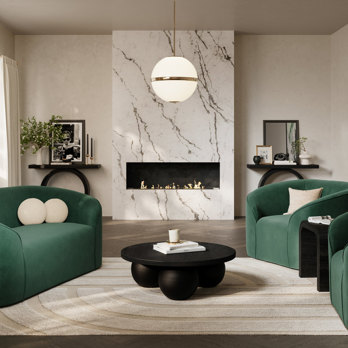 Nera Black Coffee Table